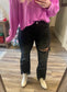 Black Urban Distressed Jean