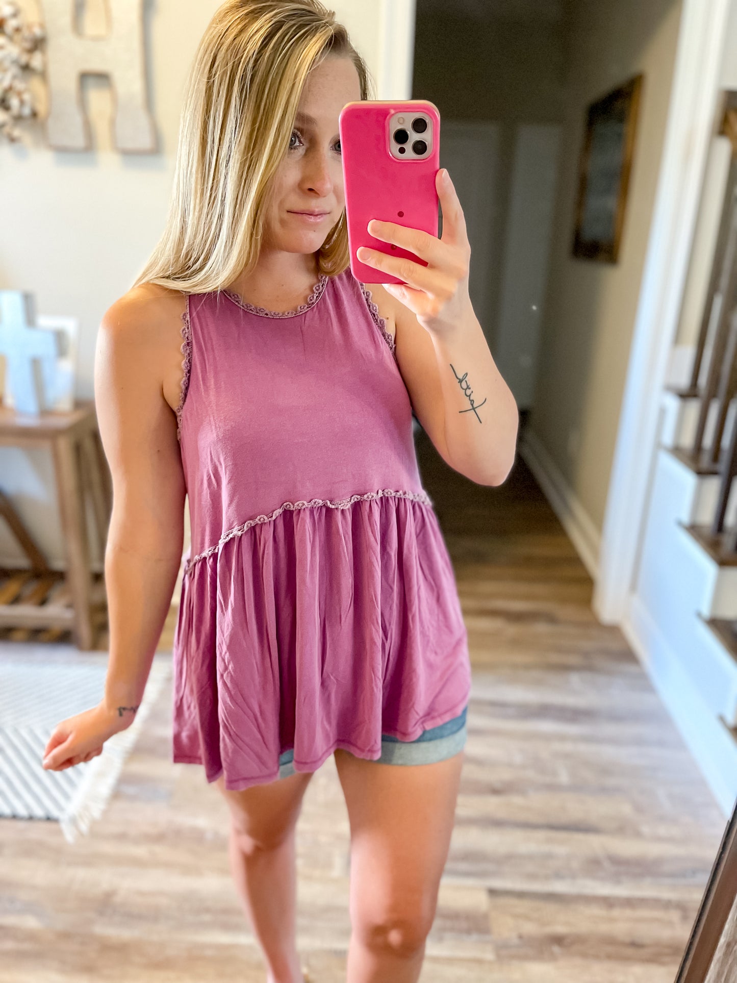 Plum Pretty Tank