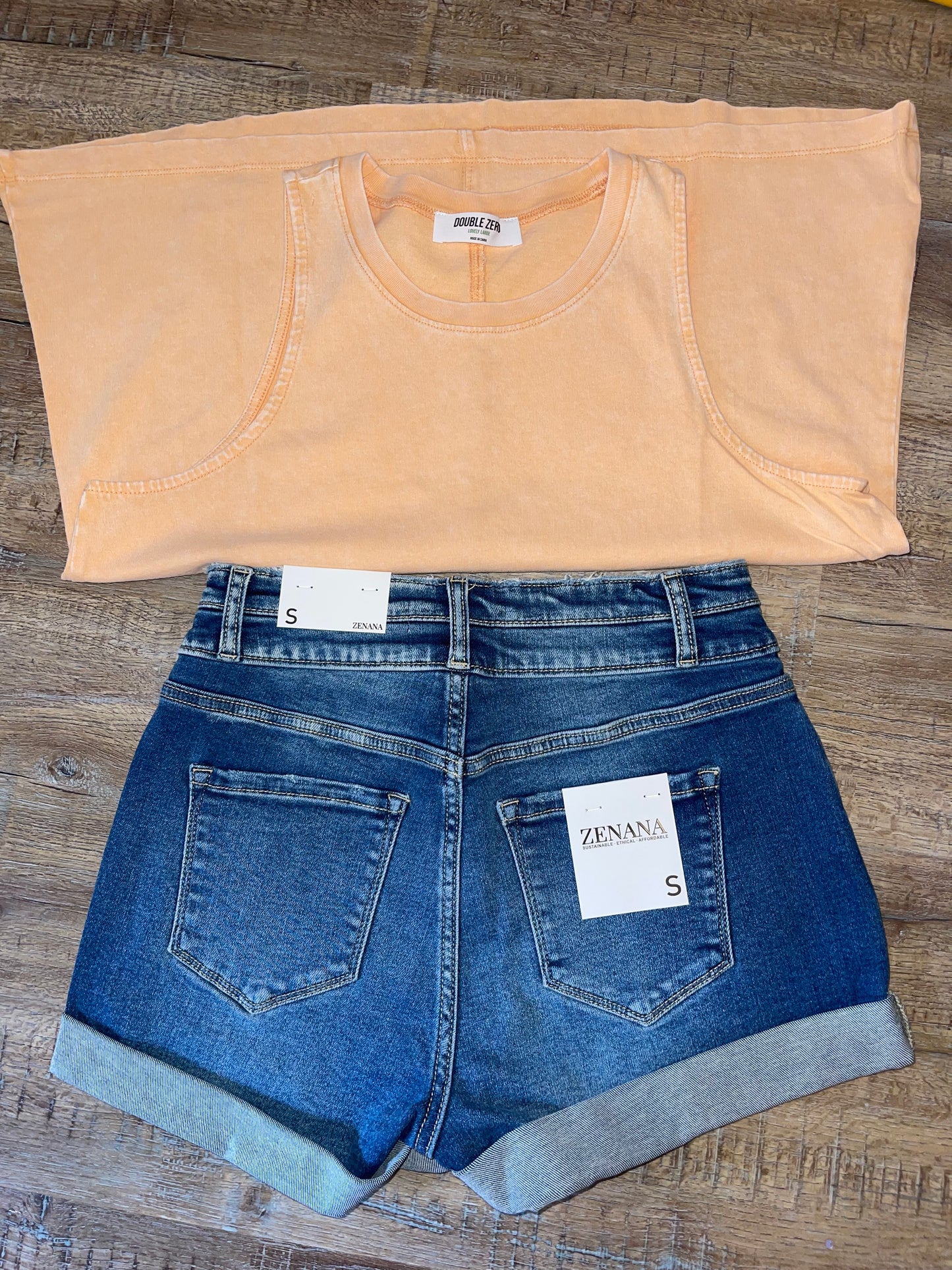 Zenana Denim Shorts